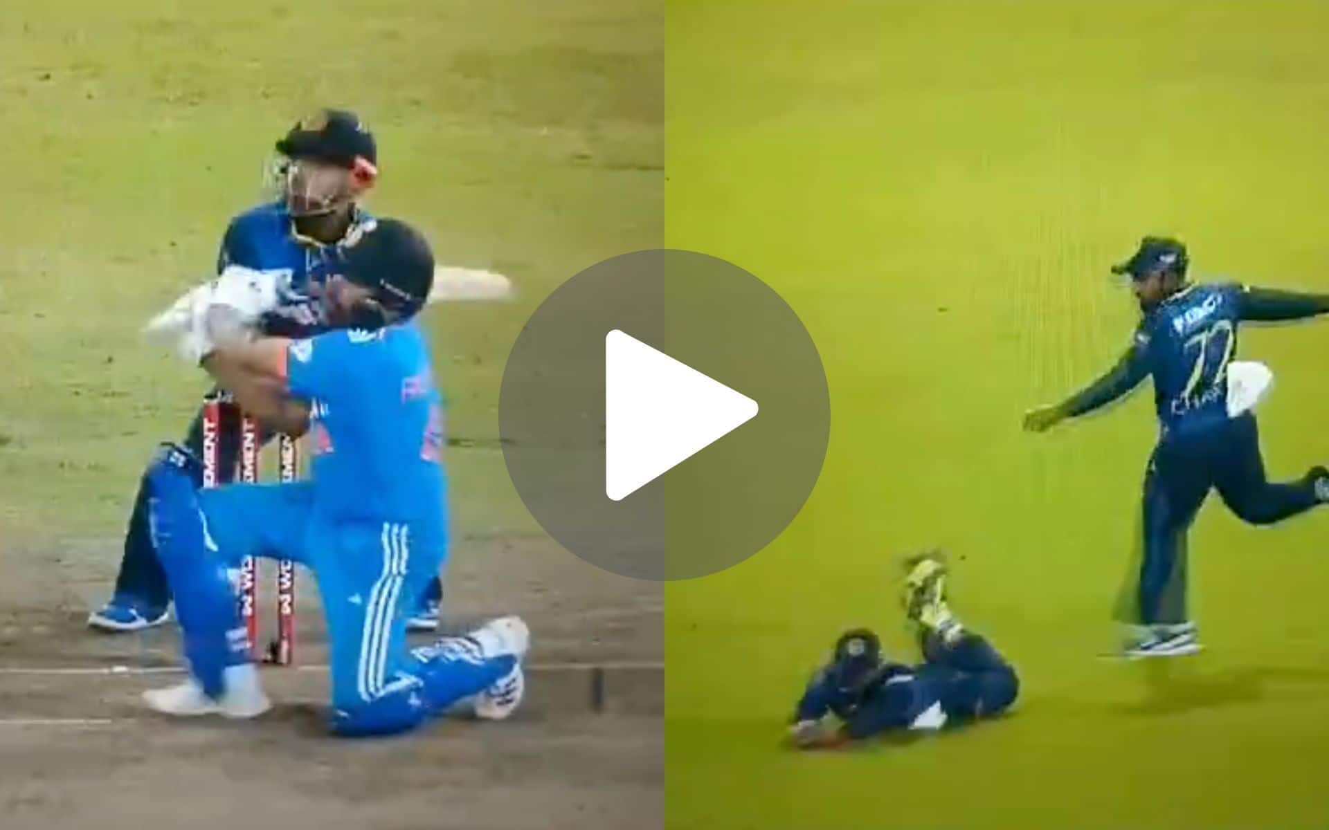 [Watch] Rohit Sharma’s Reverse-Sweep Goes Awry, Nissanka Grabs A Stunner In 2nd ODI